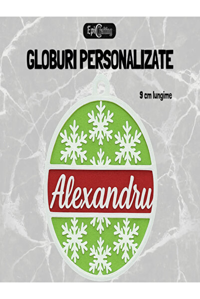 Epic Crafting Personalized Christmas globe with name, Ideal holiday gift