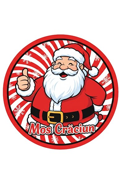 Oracal Decorative car sticker, Santa Claus, v4, 16cm