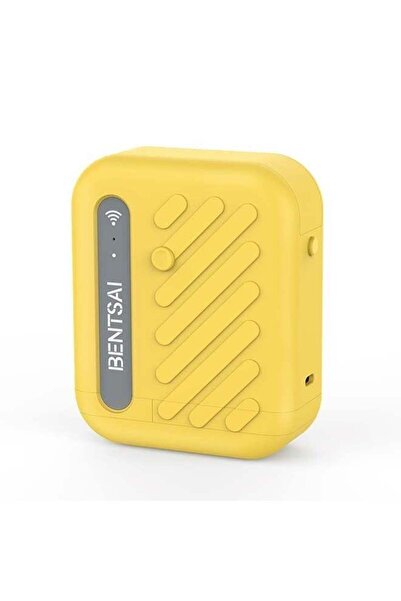 BENTSAİ B10 Mini Handheld WiFi Mobile Printer (Yellow)