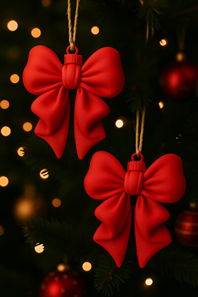 DOAN HOME 2'li Fiyonk Yılbaşı Ağacı Süsü