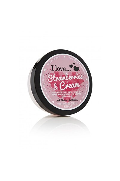 I Love , Originals, Hydrating, Strawberries & Cream, Body Butter, 200 ml