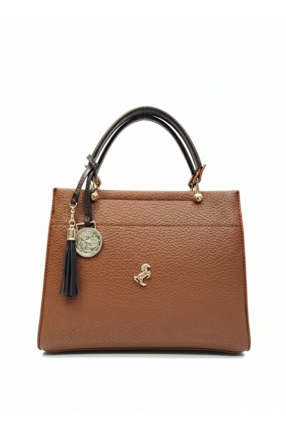 Miami Polo حقيبة كتف من الجلد الصناعي بحزام طويل من 5 أقسام (العرض: 28 سم). ص...