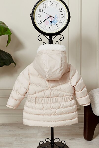 Benittokids Baby Girl Hooded Coat