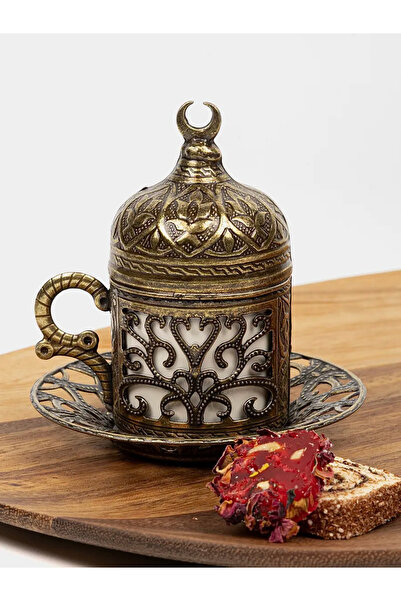 E orient Turkish Coffee Cup, Single Cast Iron Coffee Pot