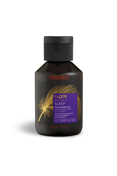 I Love , Wellness Sleep, Vitamin E, Hydra-Nourishing, Lavender, Body Oil, 125 ml