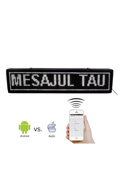 OEM Reclama luminoasa LED alb, montare interior , h 20 cm, L 99 cm, l 4.2cm, ...