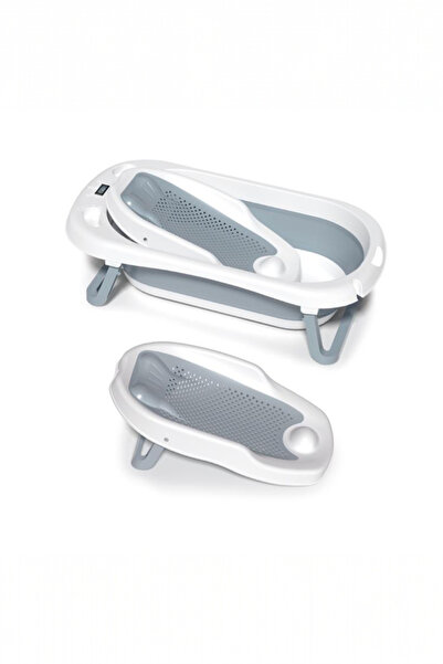 Toimoii Сгъваема бебешка вана Toimoys – Пълен комплект за вана, с термометър,...