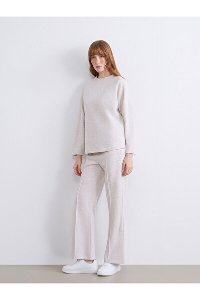 LC Waikiki Peak Yeni Sezon Beli Lastikli Geniş Paça Kadın Eşofman Altı