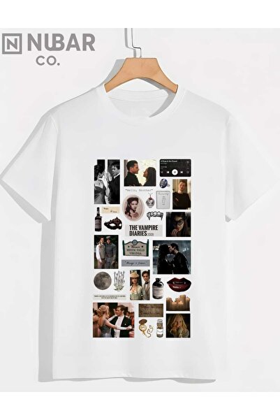 GraffTee The Vampire Diaries Designed Unisex T-Shirt |   100% Cotton Relaxed ...