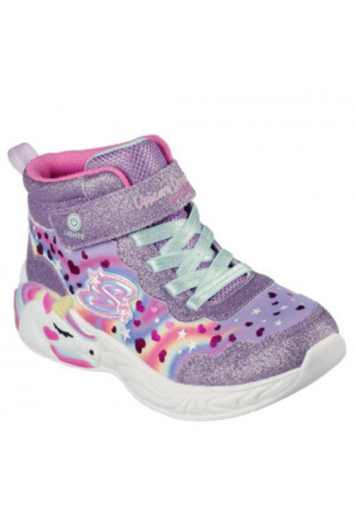 SKECHERS Girls Boots Unicorn Dreams Magic Lavender