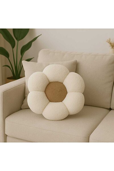 CHIZGY Soft Plush Daisy Decorative Pillow – Anti-Allergic, Imported Fabric, Spring Chic Throw Pillow and Cushion