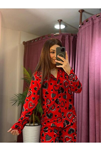 Velista Velvet Soft Microsuede Women's Button down Premium Pajama Set