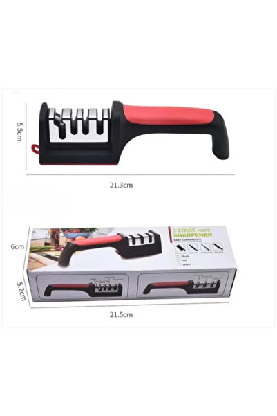 Otto Otto Set: 3-level sharpener + 6 knives + 4 fruit knives + fruit slicer.