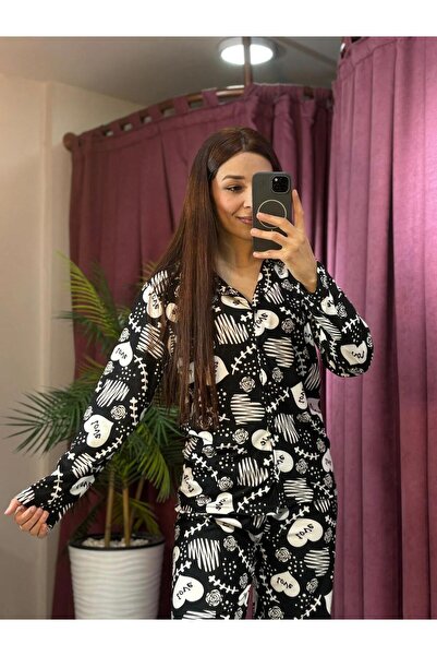 Velista Velvet Soft Microsuede Women's Button down Premium Pajama Set