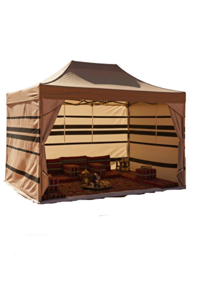 AL3B خيمه بر- خيمه سريعه التركيب طول3متر وبعرض 3متر ضد الماء واجهيه شفافه قابله لطي والتخزين بمساحه صغيره