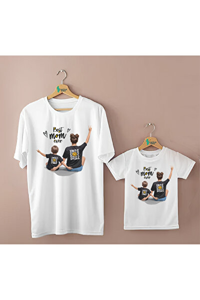 CACTUS COLLECTION Mother Son T-Shirt Combination (the Price Is for One Item!) Add Your Sizes to the Cart to Make a Combination.