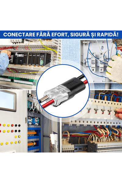 OferteTop Electrical Wire Connectors, With Short Circuit Protection (20 Pieces)
