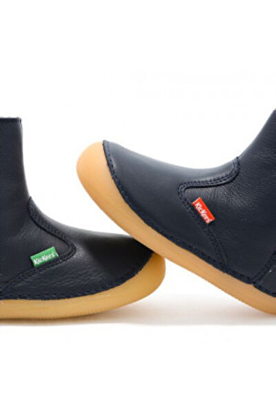 Kickers Boys' fleece-lined boots 739127 Socool Cho Navy