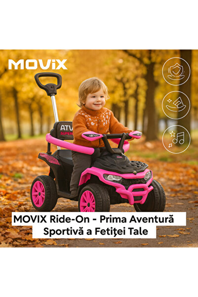 TOYZ ATV Ride-On Movix pentru Copii – ROZ