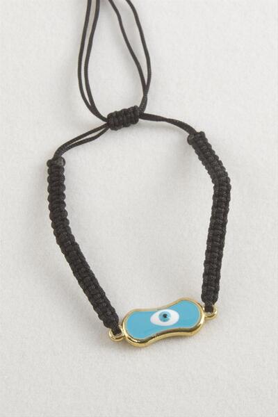 cleovibe Oval Evil Eye Macrame Braided Bracelet