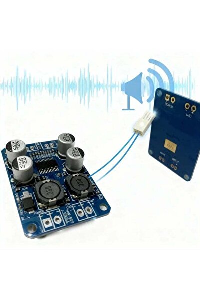 Generic لوحة مكبر صوت رقمي أحادي من الفئة D بقدرة 60 وات TPA3118 PBTL (تيار مستمر 8-24 فولت)