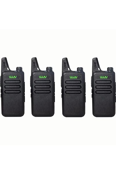 ZASTONE WLN kd-c1 Pmr El Telsizi 4'lü Ful Set + Kulaklık hediyeli
