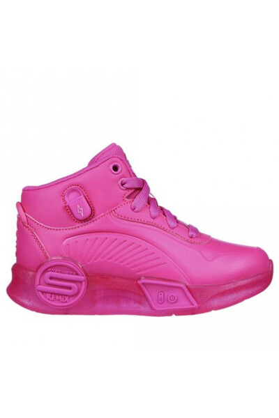 SKECHERS Lights Remix Pink Girls' Boots