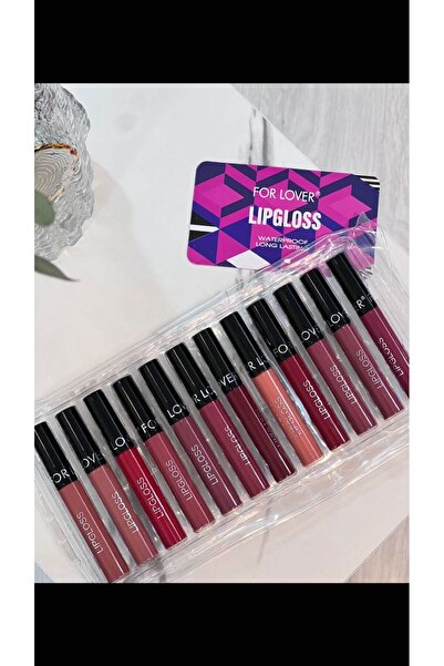 FOR LOVER احمر شفاه 12 لون سائل