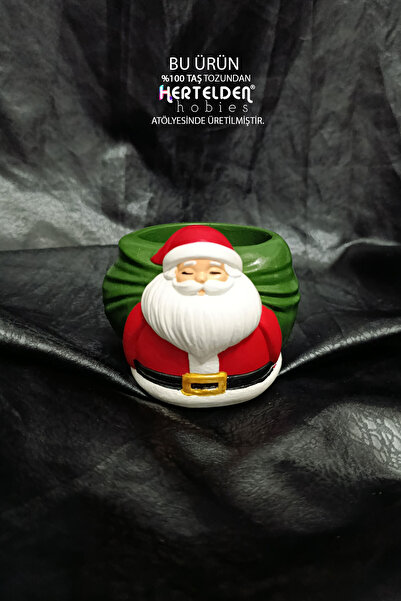 Decorative Handmade Flower Pot New Year/Christmas Gift,Christmas Ornaments Decorative Object GREEN