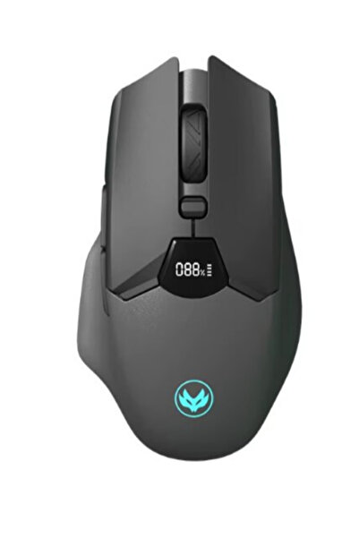 OEM Mouse wireless & Bluetooth, display LED baterie, mod dual 2.4G, silentios, 600mAh, Type-C, Negru