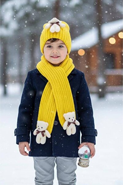 ZEYBABY Scarf Beanie Set