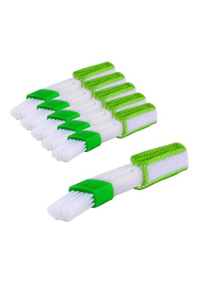 OEM Perie cu par fin la un capat si 3 lamele cu microfibra la celalat cap pen...