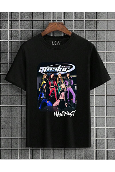 lovver Manifest Amatör Şarkısı Grup Özel tasarım premium baskılı pamuklu tişört