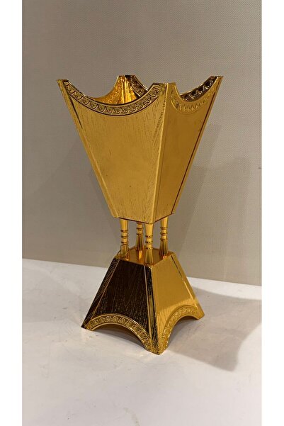 ALMASA مبخرة ذهبي كبير xl