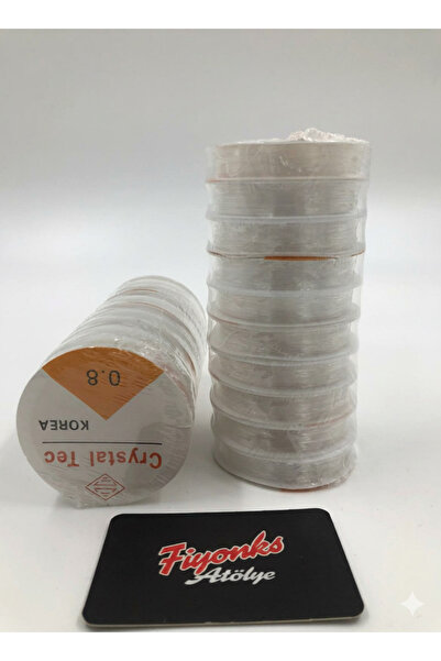 Fiyonks Atölye خيط مطاطي 1 عبوة 10 كرات، مواد للهواة، شريط خيط مطاطي