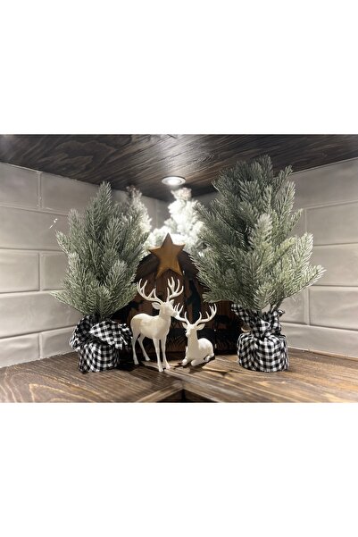 SZD Design Minimalistički set ukrasnih figura jelena za Božić (2 komada)