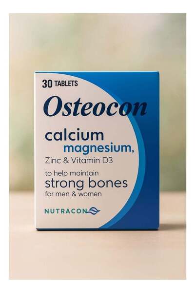 NUTRACON أقراص أوستيوكون كالسيوم وماغنسيوم زنك وفيتامين د3 لدعم العظام والمفا...