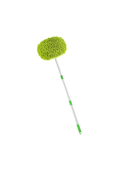 OferteTop Perie cu Mâner Reglabil și cu Lavetă din Microfibră pentru Spălarea...