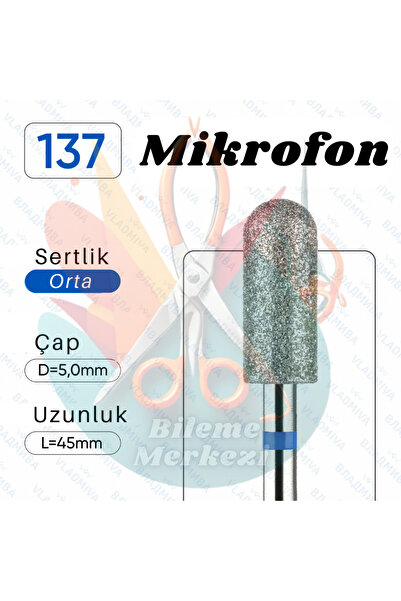 VLADMİVA Diamond Milling Microphone Blue 0.5 mm
