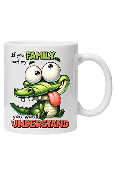 CRD PRINT Personalized mug "FAMILY YOU WOULD UNDERSTANT", CRD PRINT, 330ml, white
