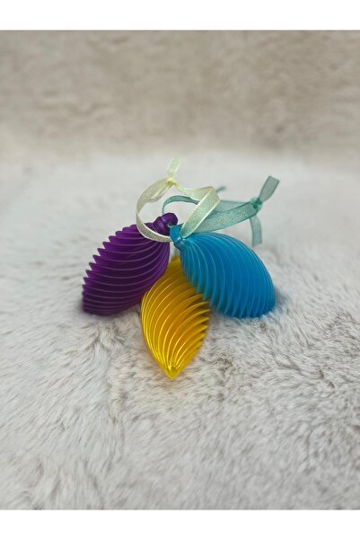 NadarStudio Christmas Tree Ornament Set of 4 Model 3