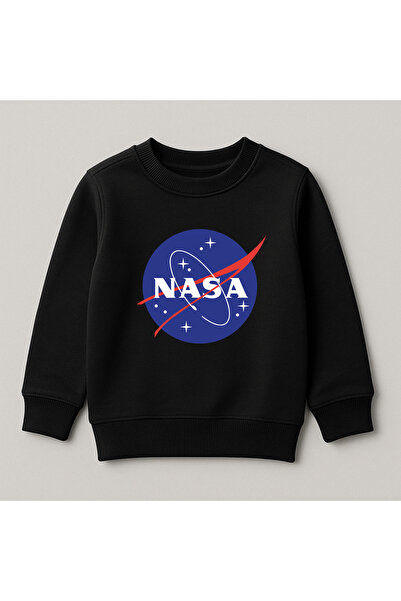 SVART WEAR سترة ناسا مطبوع للأطفال مصنوعة من القطن بنسبة 100%