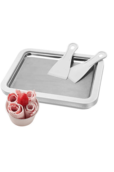 OferteTop Homemade Ice Cream Tray With 2 Spatulas Included