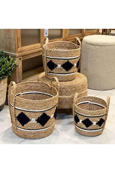 SPR سلال خوص بوهيمي من الأعشاب البحرية البوهيمية