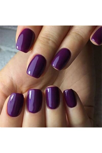 Elixir Cosmetics Koyu MOR Kalici JEL Oje 8ml CYBER GRAPE