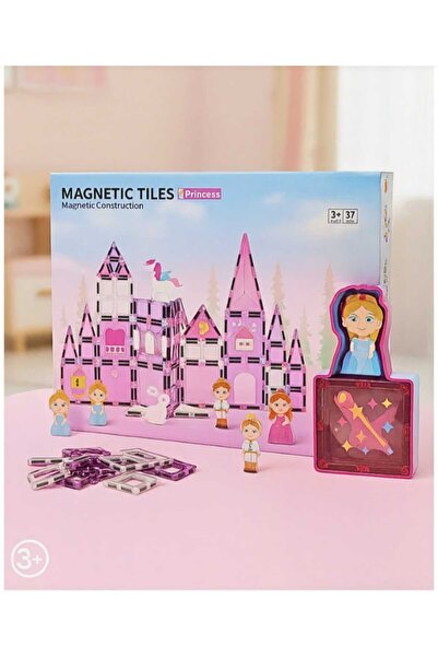 Daily Bazaar Manyetik Yapı Blokları Çocuklar Için Renkli 3 Boyutlu Manyetik K...