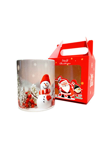 ZEEA COUTURE Ceramic mug decorated with Christmas motifs 2