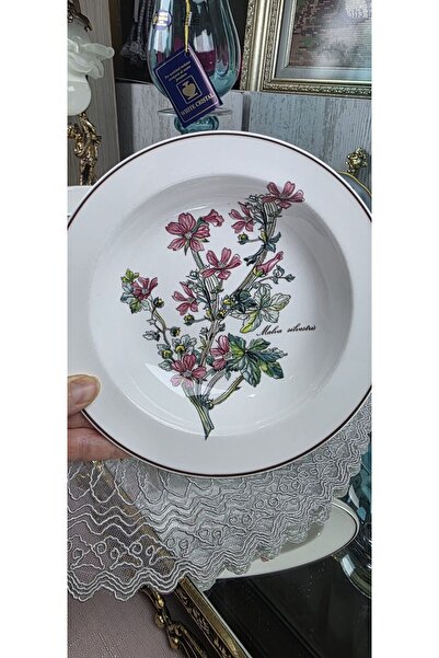 Villeroy & Boch Villeroyboch Porcelain Botanica Deep Dinner Plate 21.5 cm Size