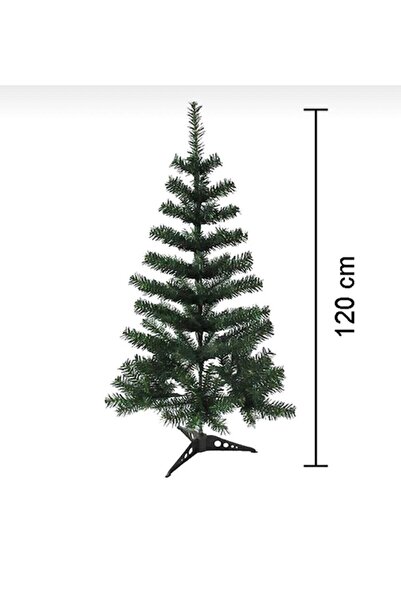 Empressco Yılbaşı Yeşil Çam Ağacı, 120 cm, plastik ayaklı, doğal görünümlü de...