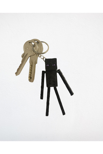 Minecraft Enderman Anahtarlık